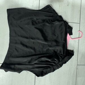 Elegant Black Sleeveless Top